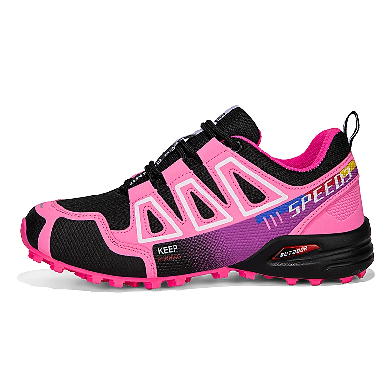 New Women Hiking Shoes Outdoor Non-Slip Breathable Hiking Training Shoes Suitable For Hiking Cycling Outdoor Sports Shoes Ladies