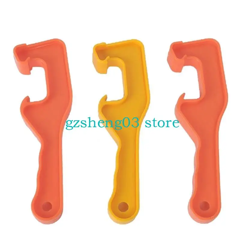U75c Plastica tamburo tamburo Apri apripta vernice Olio Tamburo Strumento apertura del coperchio adatto Home Office