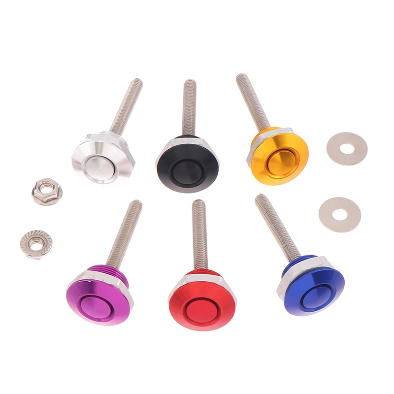 Kit clip di bloccaggio perno cofano cofano per auto universale da 25 mm Kit chiusura a sgancio rapido parti esterne del motore Bonne