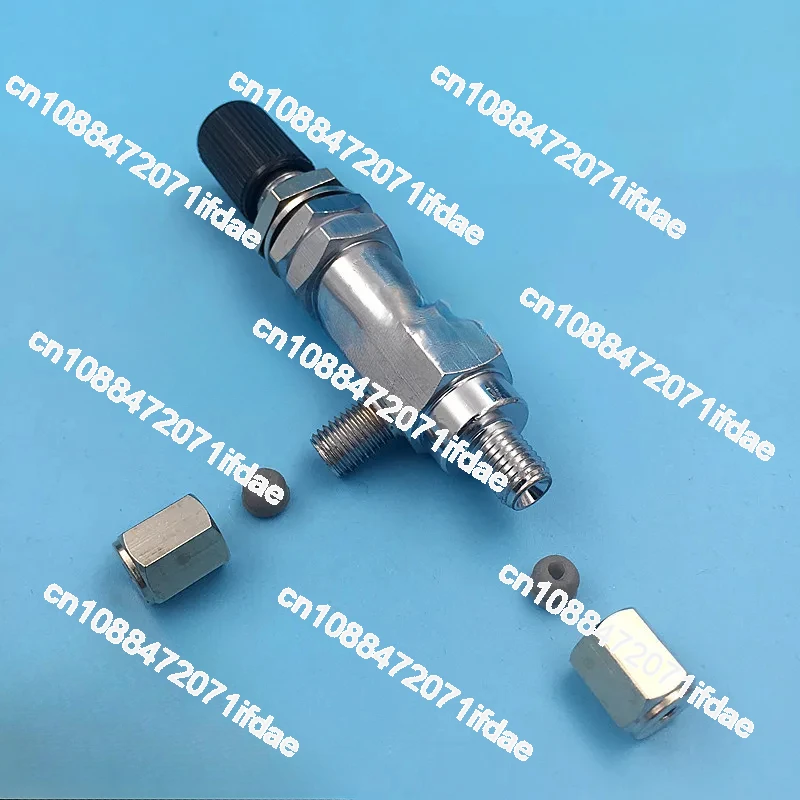 Needle Valve Precision Gas Needle Valve Flow Control Valve Z-X-F-1 Inner Hole 3/6mm Chromatography Accessories 1/8