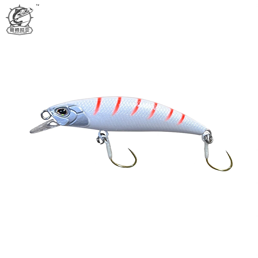 1Pcs Sinking Minnow 60mm 6g  Fishing Lure Artificial Bait Swimbait Fake Baits For Perch Pike Salmon Trout Bass Fishing Tackles