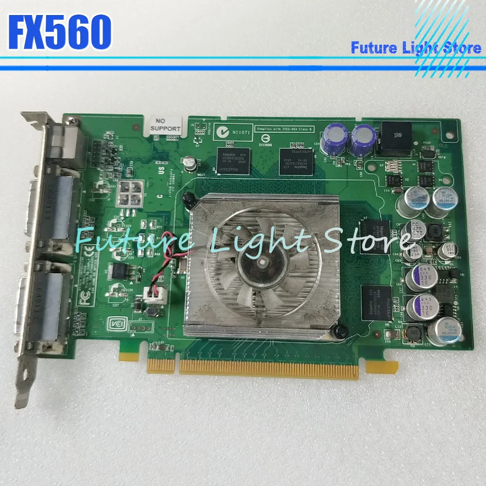 FX560 128 MB PCI-E professionelle Grafikkarte, vollständig getestet, schneller Versand