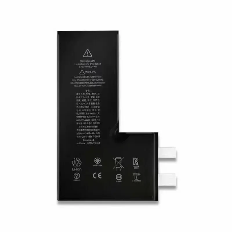 For Apple XR X Xs 11 12 13 Pro Max Mini SE  For iPhone Rechargeable Battery Capacity Battery Cell