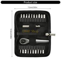 D84F 22 In 1 Multi Bit Screwdriver Set Screw Driver Multi-purpose