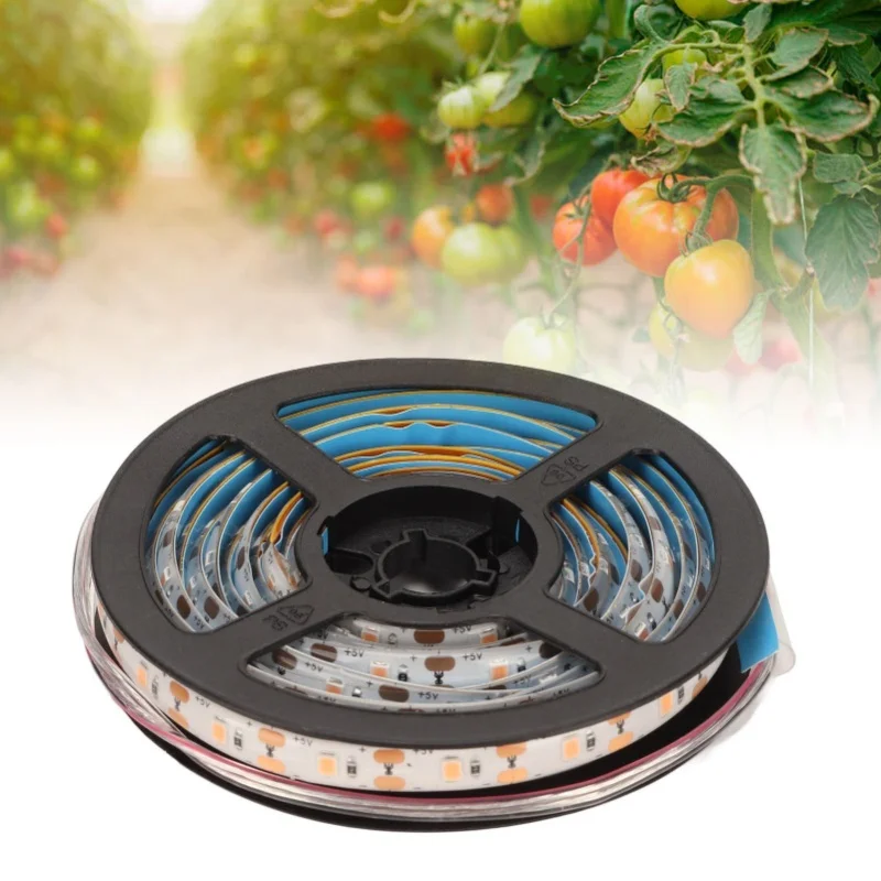

Световая полоса для выращивания растений, полный спектр, водонепроницаемая светодиодная лампа с питанием от USB, лампа для выращивания растений для DIY, гидропонная палатка для выращивания растений, 5 В