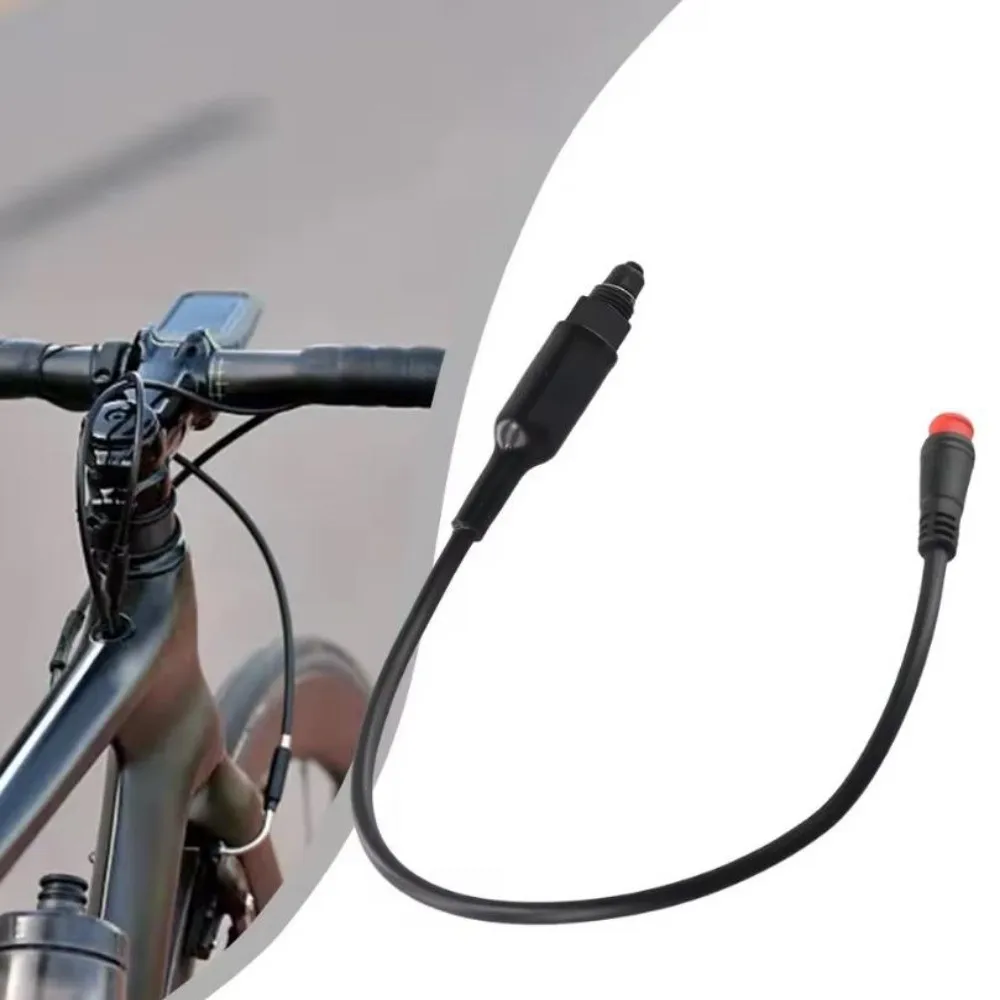 Waterproof E-Bike Power-off Switch 3-pin/2-pin with Broken Wire Electric Vehicle Brake Lever Black