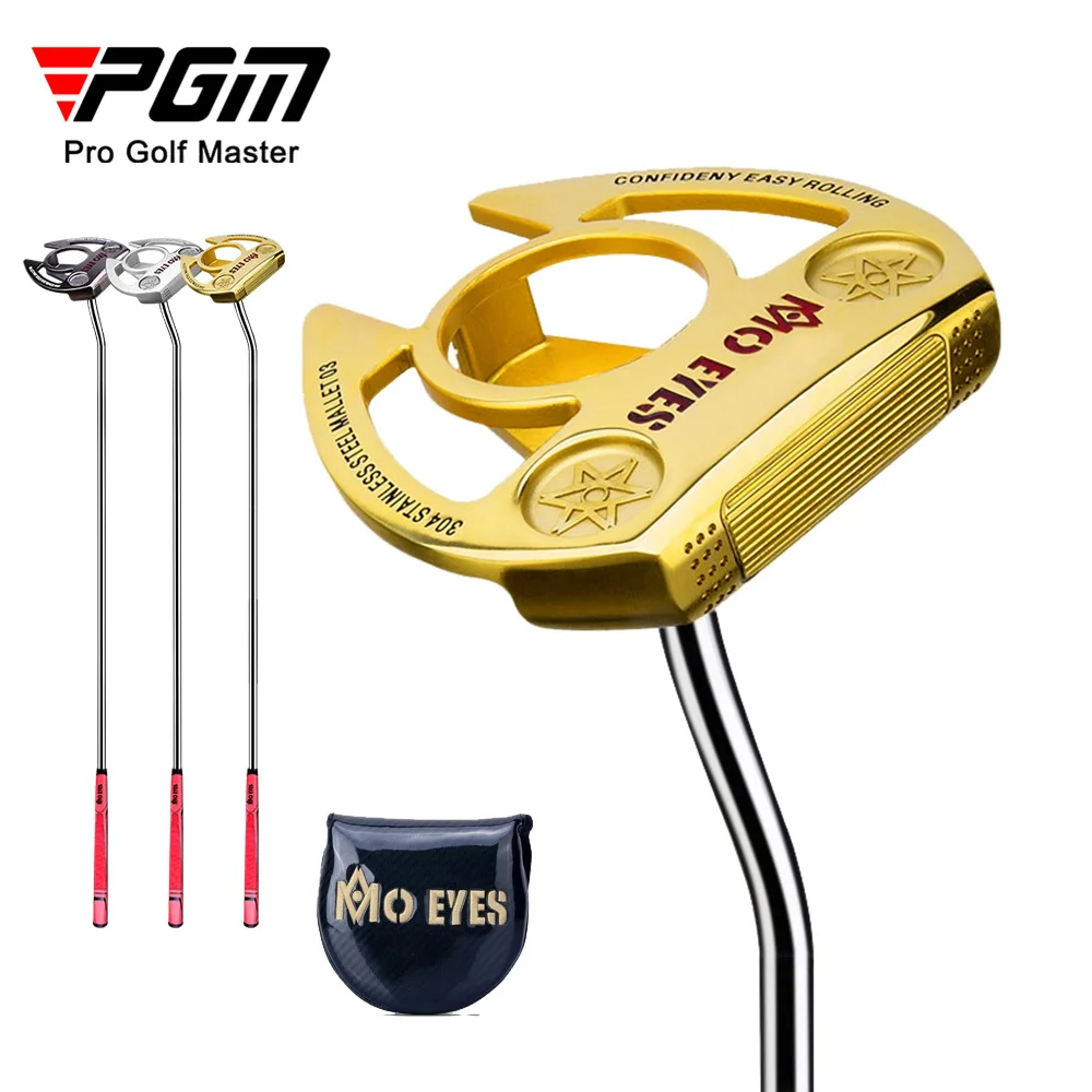 

PGM Professional Golf Club Push Rod Leaning Neck 304 Soft Iron Casting Golf Sports Clubs Golf Putter Push Stainless Steel TUG022