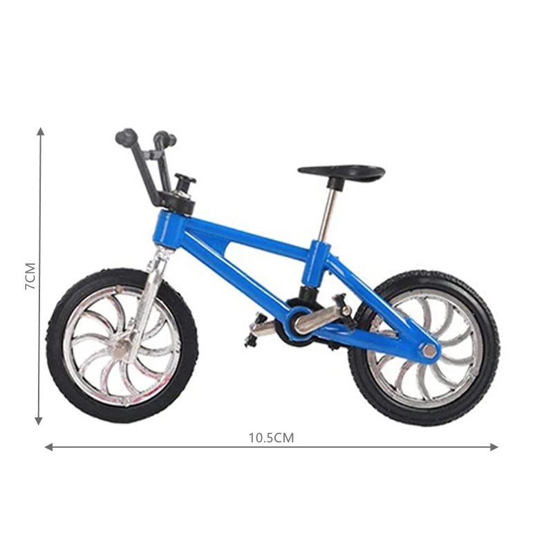 1 Pcs Finger BMX Bicycle Flick Trix Deck set Extreme Sports Functional Mountain Model Alloy Gadgets Novelty Gag Toys  Mini Bikes