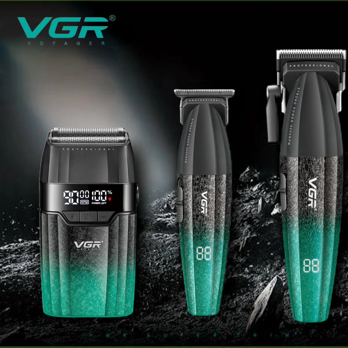 

VGR триммер для мужчин машинка для стрижки Машинка для стрижки волос Профессиональная Триммер для волос Беспроводная Машинка для стрижки Электрическая Бритва Парикмахерская Беспроводная Триммер для мужчин V-640 S3