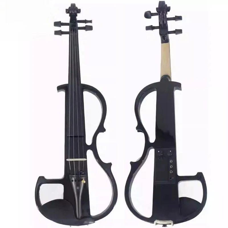 

Beginner electro-acoustic electronic violin, professional playing, multiple colors