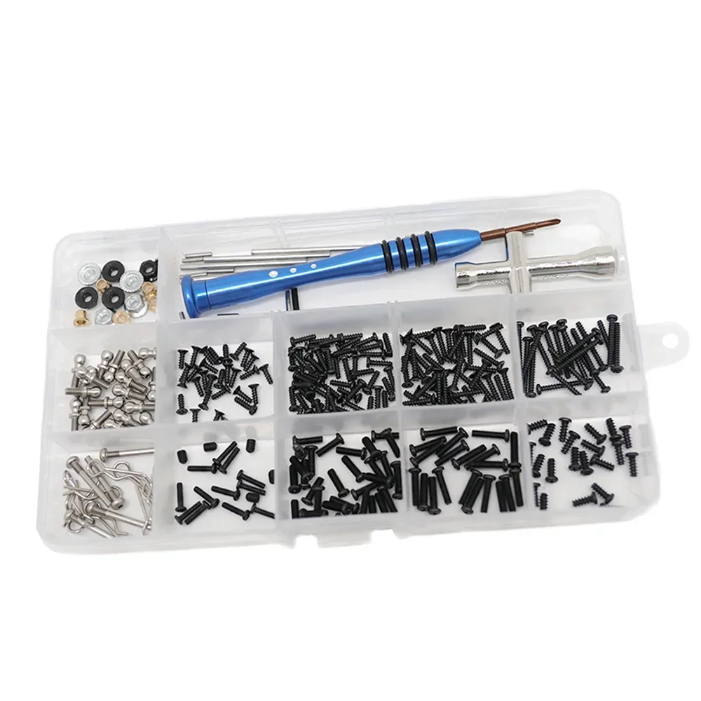 M2 M2.5 M3 Screw Set Fastener Kit For Wltoys A949 A959 A959B K929 184011 1/18 RC Car Spare Parts Upgrade Accessories