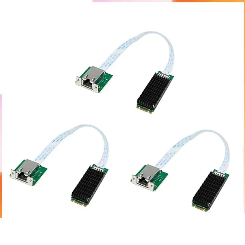 

A92Z 3X M.2 B+M Однопортовая сетевая карта 10Gbe Сетевой адаптер Ethernet RJ45 AQC107 Сервер промышленного класса управления