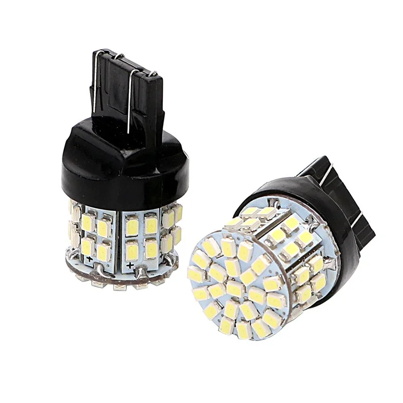 

2PCS T20 7440 7443 Car LED Brake Light W21/5W 1206 50SMD Auto Turn Signal Lamp 12V