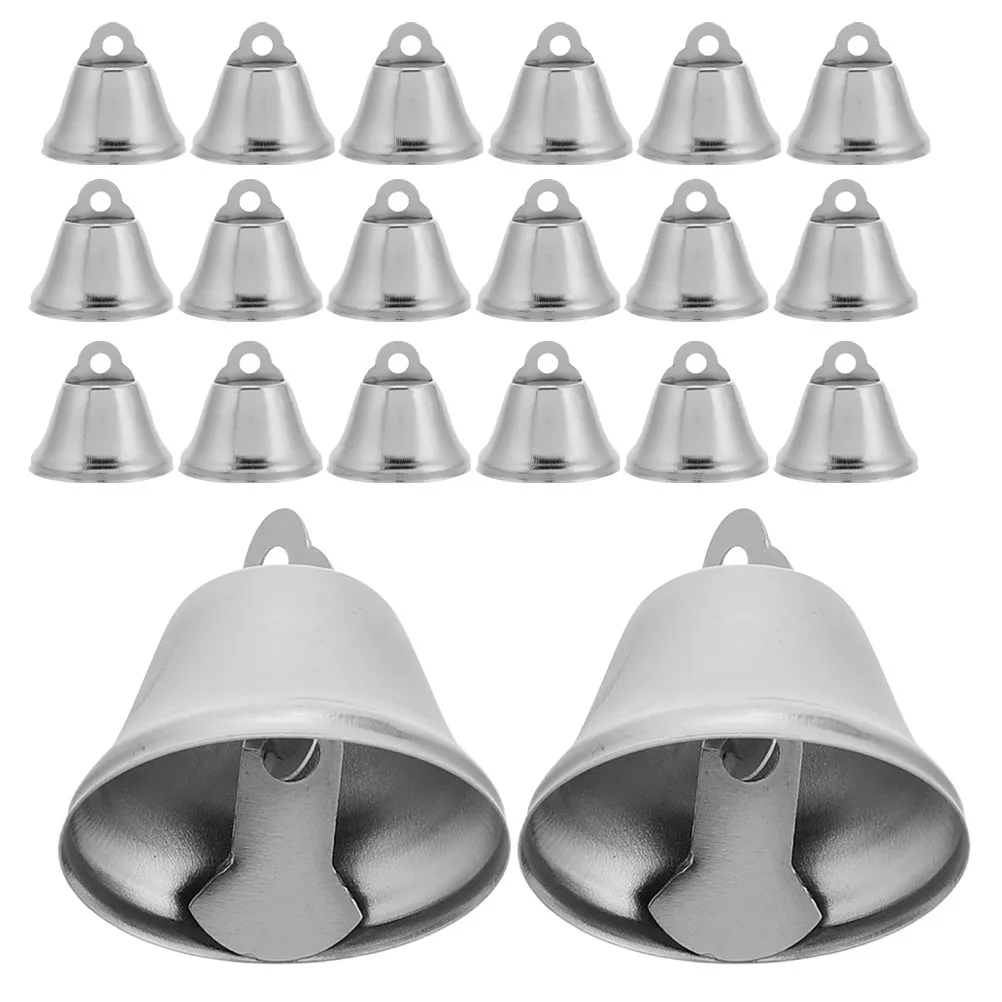 30Pcs Decoration Wind Chime Bells Small Metal Hanging Bells for DIY Craft Christmas Tree Wreath Ornaments Christmas Tree Bell view 3