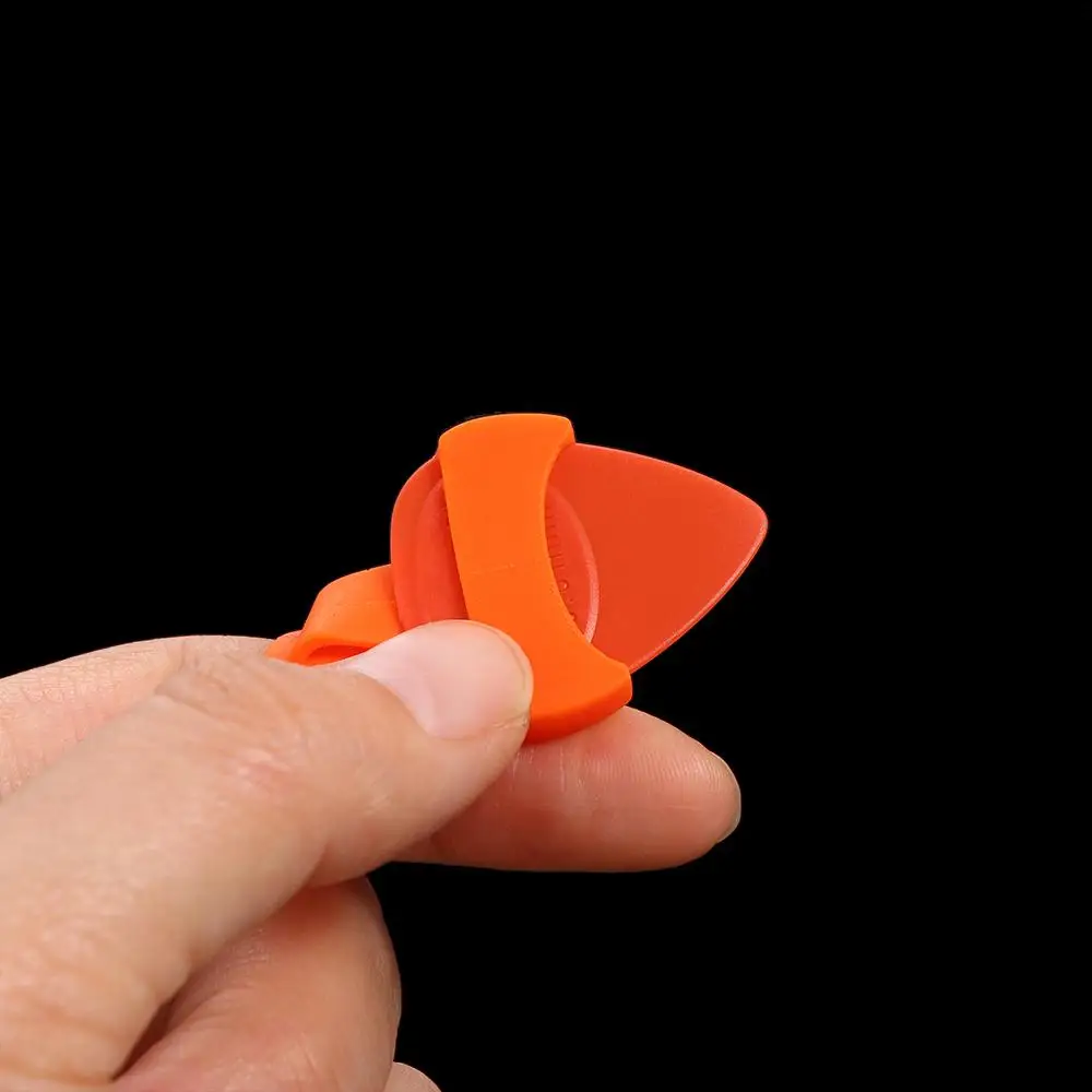 Non-slip Guitar Storage Cover Guitar Auxiliary Tool Guitar Plectrums Finger Cover Guitar Picks Holder Guitar Pick Finger Cots