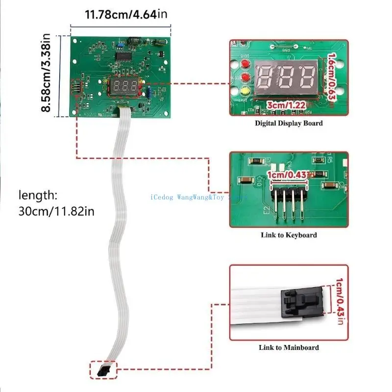 Molf IDXL2DB1930 Display BoardH350FDP H350FDN H400FDN H200FDP H250FDP H250FDN H300FDN