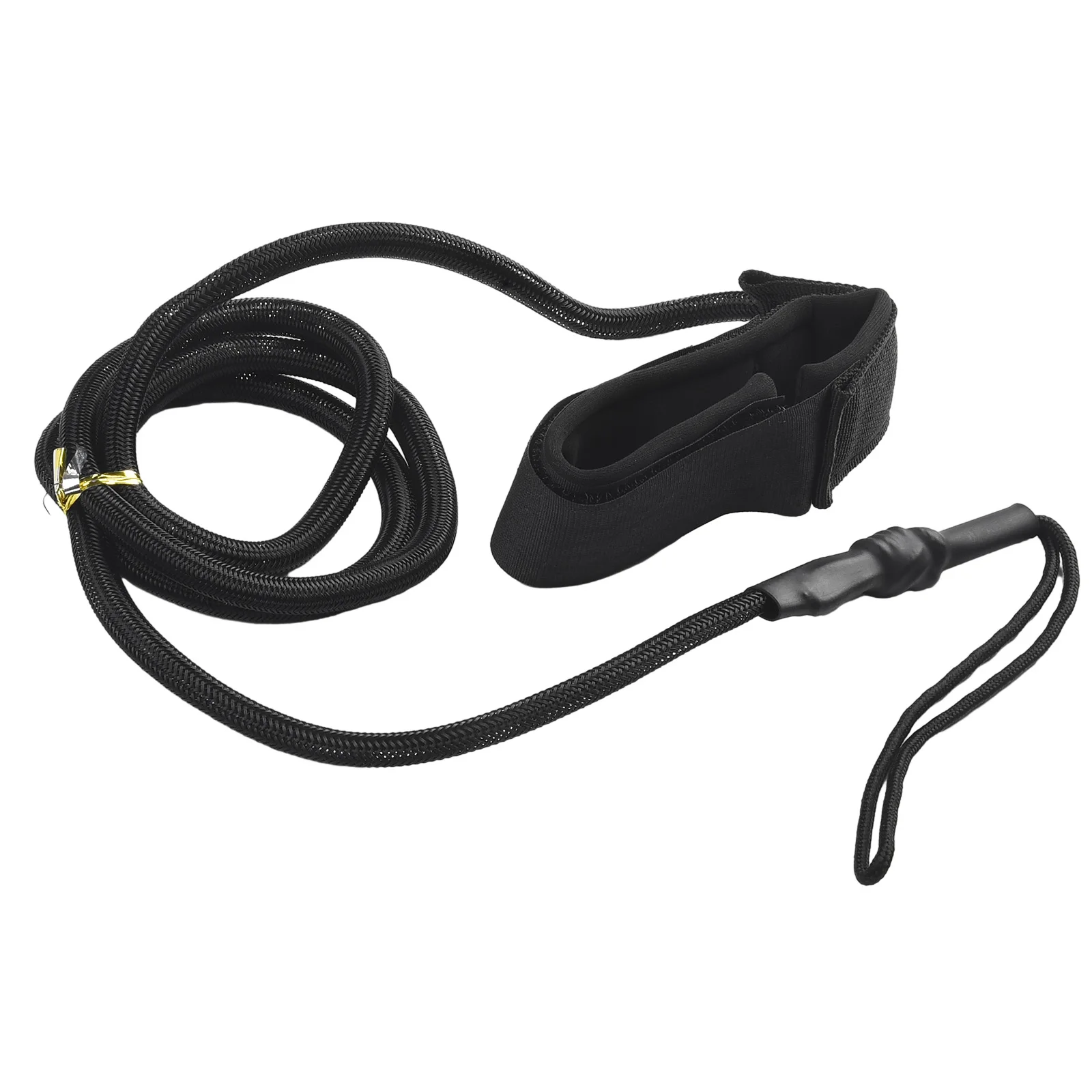 

153cm~240cm Surfboard Paddle Leash Surf Leash Rope Surfboard Leash Foot Coiled Leash Highly Elastic Surfing Foot Cord