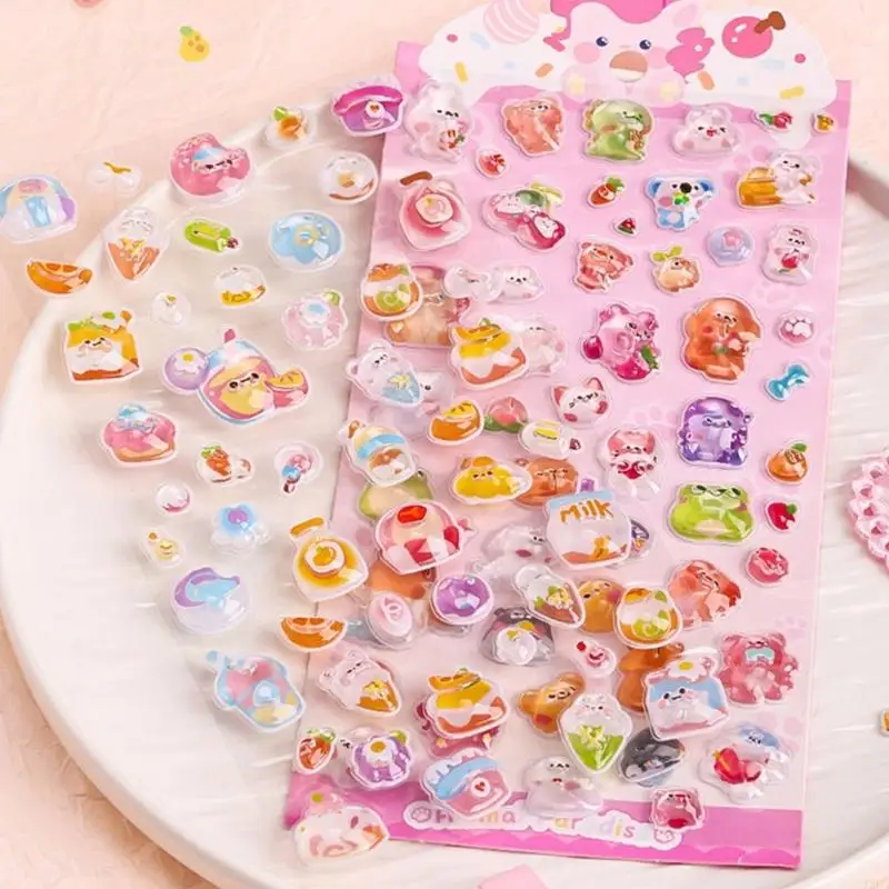 J2FC Cartoon 3D Sticker