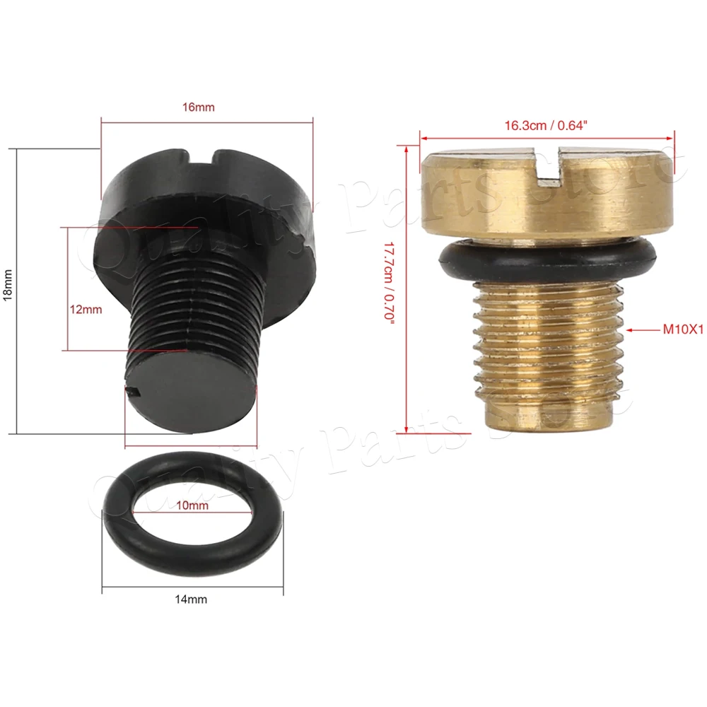 1/2/4/8PCS Radiator Overflow Coolant Expansion Tank Bleed Screw For BMW E36 E39 E46 E90 Car Accessories 17111712788