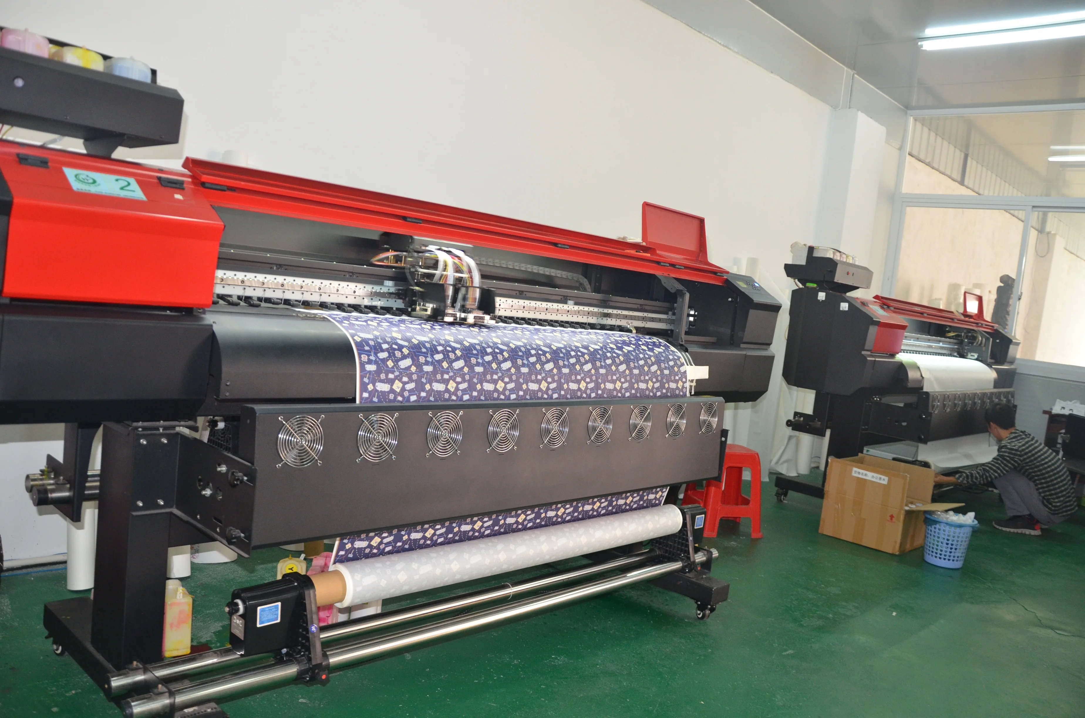 Dual Heating Platens 6 Station Sublimation Carousel Heat Press Machine For T-shirts