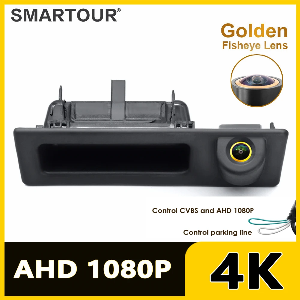 4K SMARTOUR AHD CCD 1080P Car Rear View Vehicle Backup Camera For BMW 3 Series 4 Series 5 Series X3 X4 X5 F10 F11 F30 F31 F32