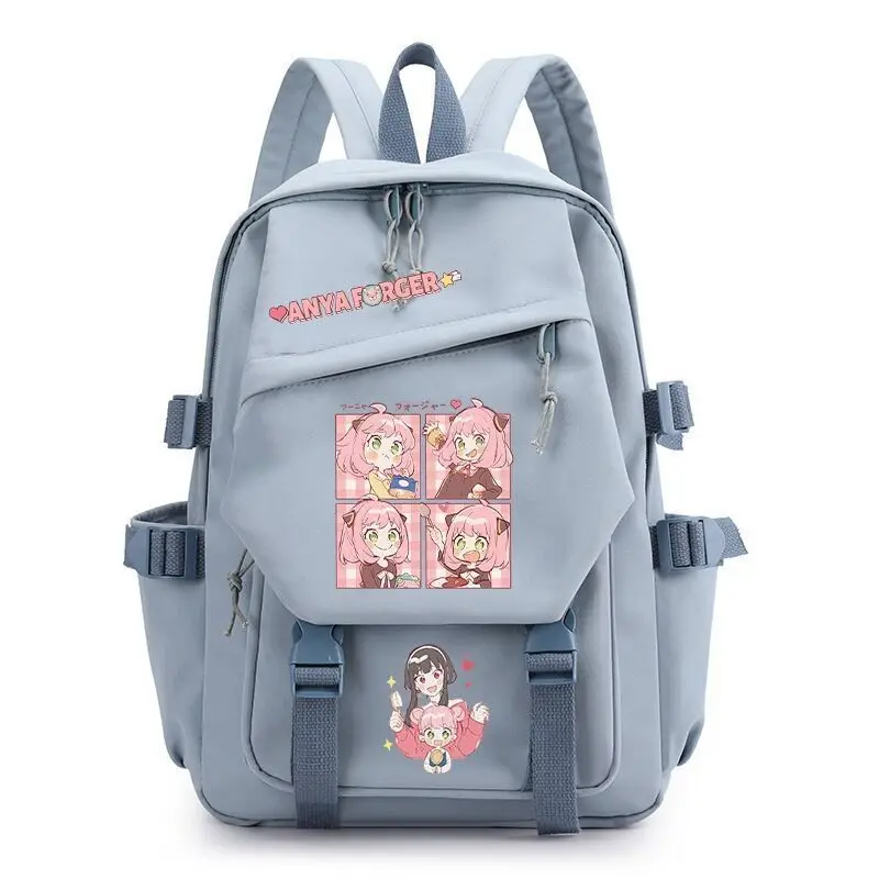 Spy X Family Anime Aniya Merchandise Backpack For Students Middle School Niche High-Value Double Shoulder Bag Ani