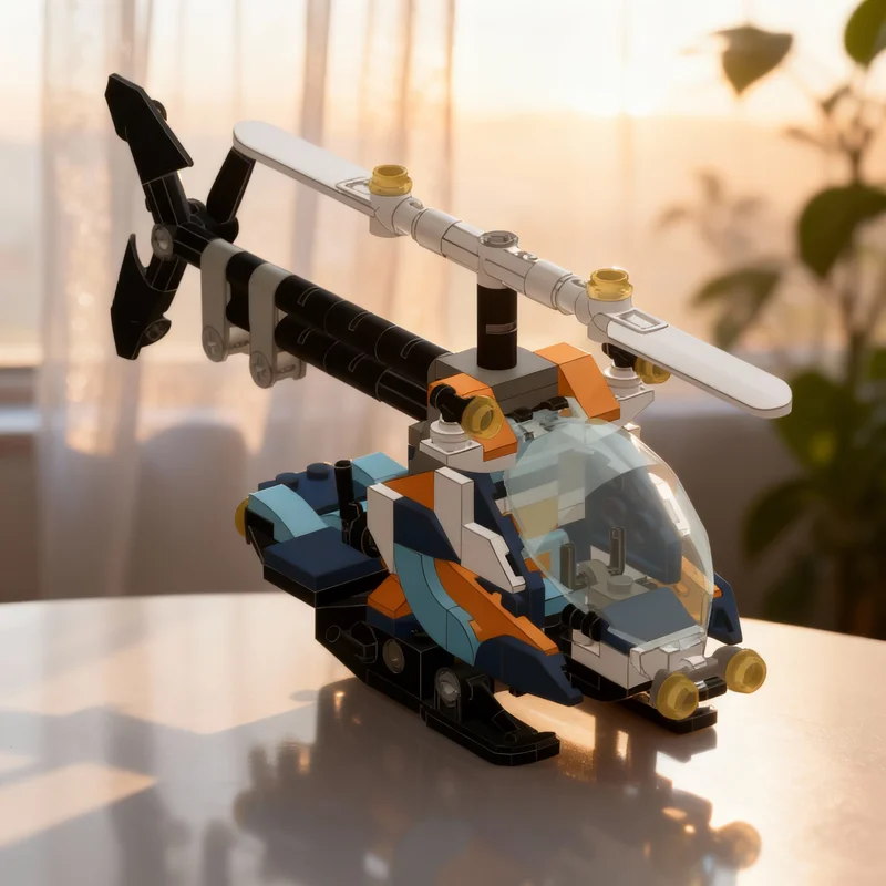 

149pcs MOC Arctic Explorer Adventure Helicopter City Model Building Blocks Construction Toys Creative Christmas Gifts Education