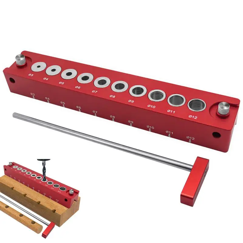 

Hole Drill Guide Woodworking Hole Locator Power Tool Accessory Jigs Woodworking Positioner Precision Drilling For Tight Spaces