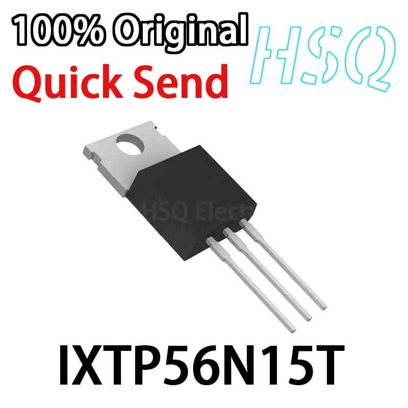 

5PCS IXTP56N15T 56N15 New Original Field Effect MOS TO-220 150V 56A Spot