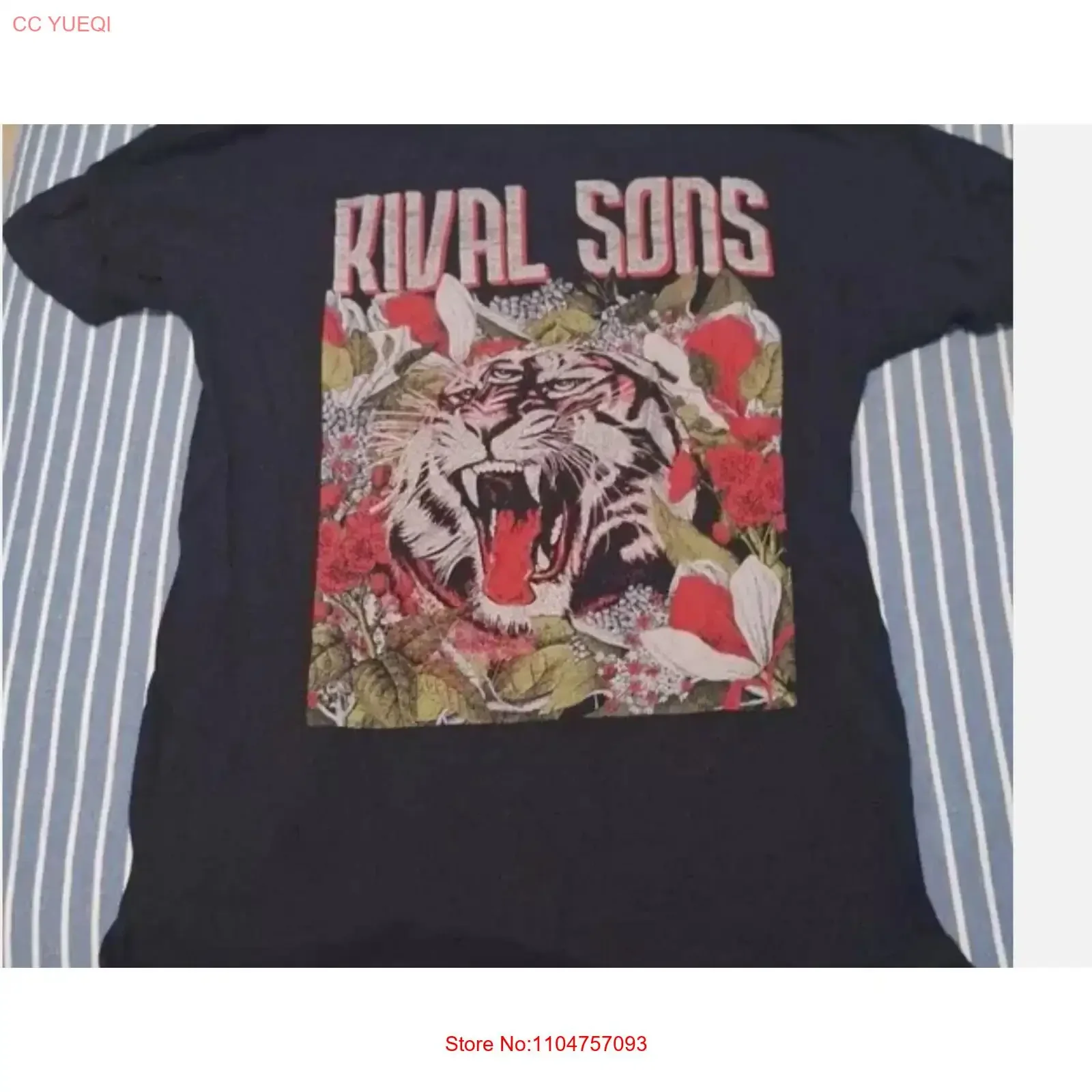 New Rival Sons Concert Tour T Shirt Adult S to 5XL vintage Washed streetwear Stretched Soft Comfortable designer clothes