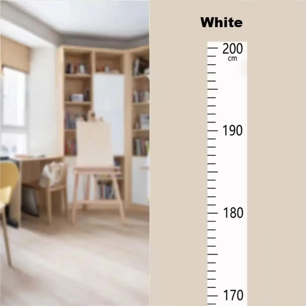 Transparent Height Measurement Wall Sticker 2-Meter Height Waterproof Height Ruler Accurate Removable Height Wall Sticker