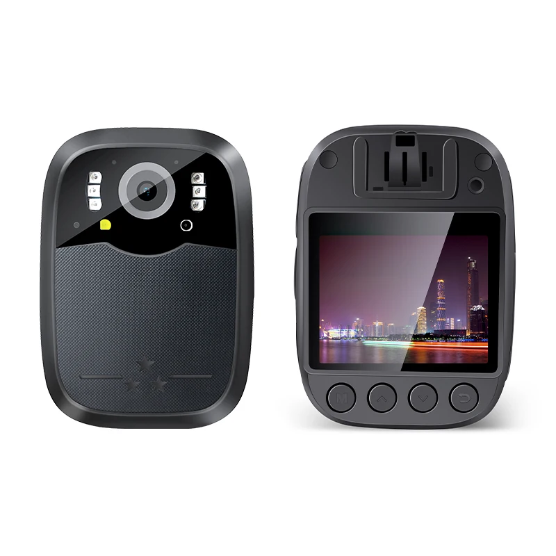 

Multi Function Waterproof IP66 2.0 Inch HD Screen Body Cam Video Wearable Recorder Outside Camera
