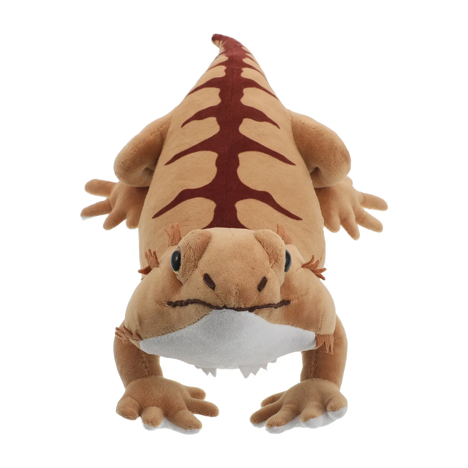 

Bearded Dragon Stuffed Animal Pillow 16.34inch Lifelike Lizard Decorative Cushion for Bedroom Living Room Car Home Office