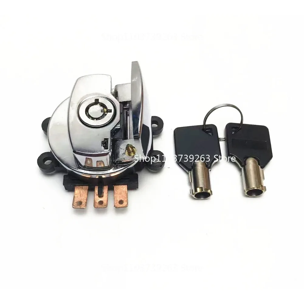 Suitable for Ha-ley Dav-dson Soft Tail Convertible, Fat Boy, Great Glide Successor, Electric Door Lock, Ignition Switch