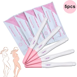 5PCS Women Early Pregnancy HCG Test Strips Over 99% Accuracy Quick Result Urine Measuring Kits Home Self Testing Fertility Tests