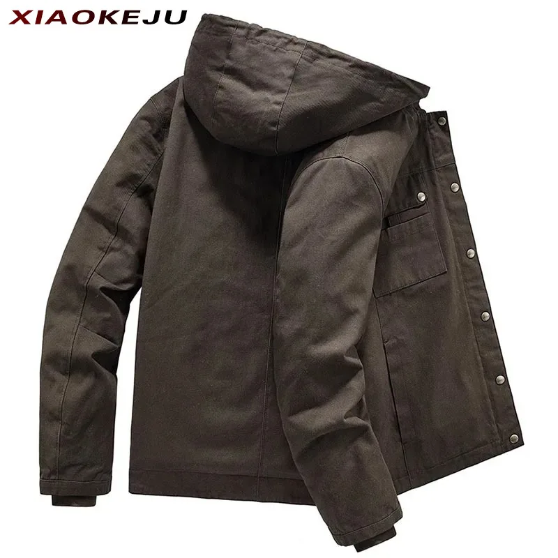 Man Fashion Jacket Tactical Jacket Man Bombers Design Winter Top Hiking Jackets Cardigan Trekking Heavy