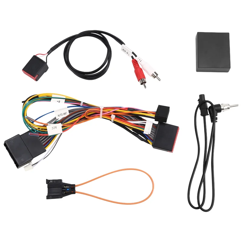 Durable Android Car Radio Cable Canbus Adapter For Land Rover Discovery 3 Range Rover Wiring Harness Power Connector Socke