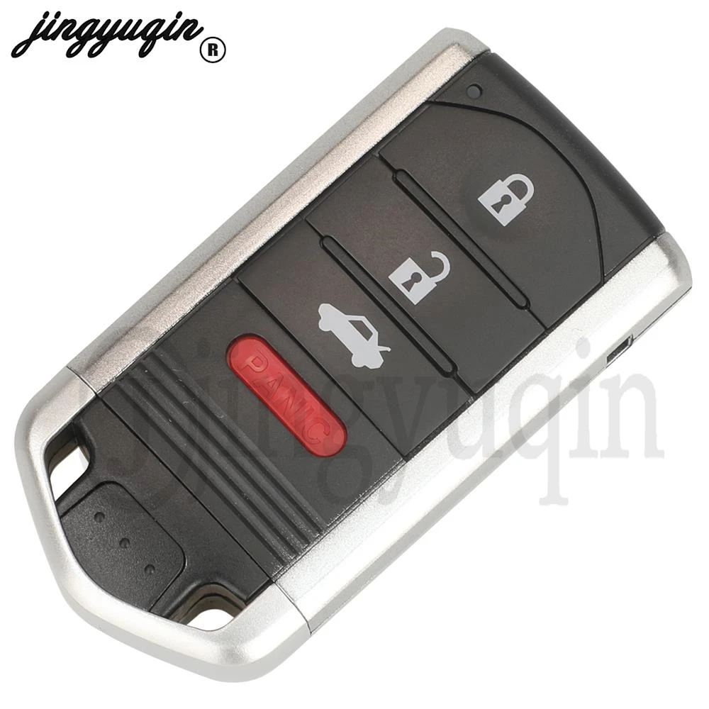 jingyuqin 4 Buttons KR5434760 Remote Car key 313.8MHz id46 Chip for Honda Acura ILX RDX SUV 2013 2014 2015 PN: 72147-TX4-A01