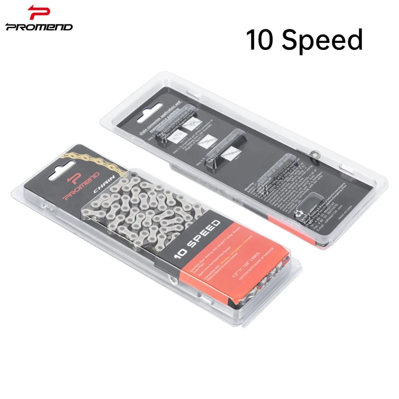 

Bicycle Chain 10Speed Drive Chain for Mountain Bike Road Bike with Quick Link/Magic Buckle Transmission Chain for Variable Speed