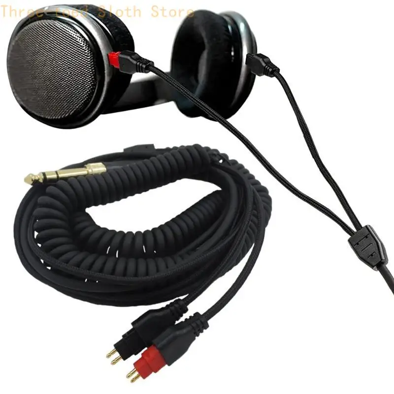 Voller geschichteter Stecker-Klinkenkabel für Senn Heiser HD650 HD600 HD66 Kopfhörer E74A – Detail 4