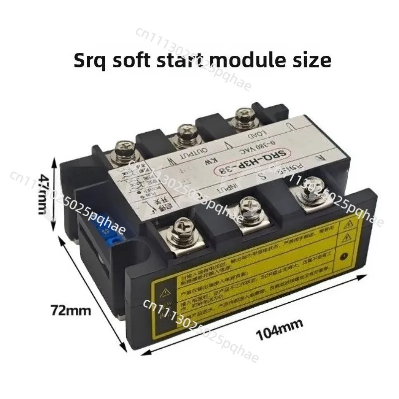 Three-phase Motor Soft Start Module 1/2/3/4/5/6/8/10/12/15/18.5/20/22/25/30KW on-line Pump Fan Soft Start and Slow Stop Device