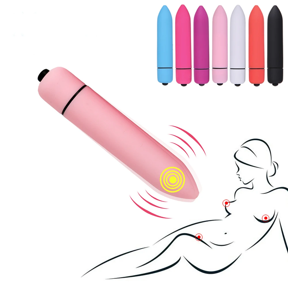 10 Speed Mini Bullet Vibrators Adult Female Dildo Clit Stimulation Sex Toys Vibrating Jump Egg G Spot Vagina Vibrator For Women