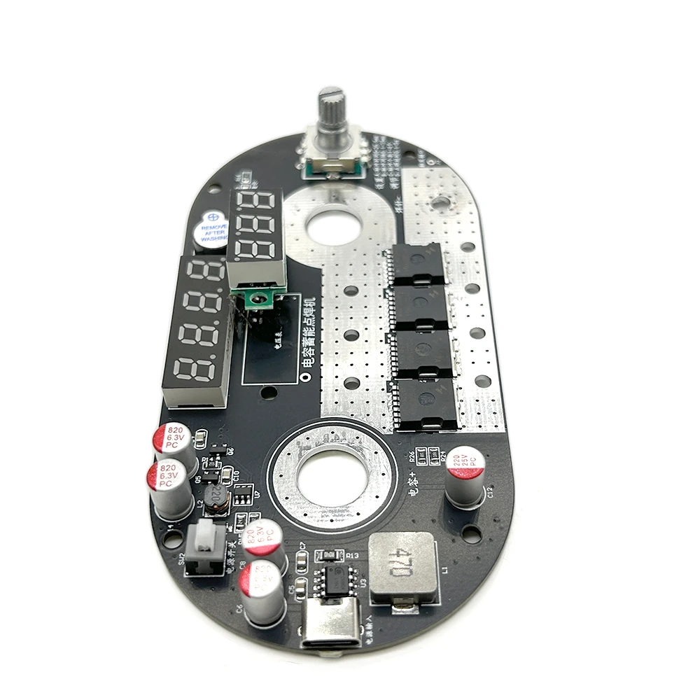 5.4V1500F Welding Plate Portable Accessories Soldering Pens With Voltmeter Display DIY Energy Storage Household Welding Machine