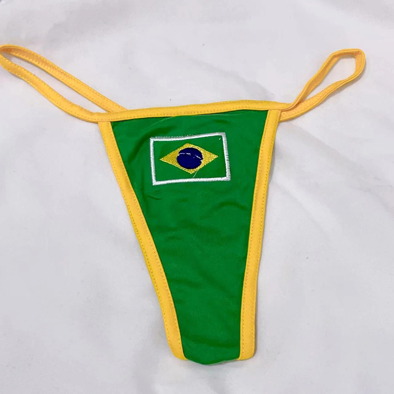 Bikini seksi 2024 wanita Bra bordir Brasil pakaian dalam G-string Thong Lingerie baju renang pinggang rendah set Bikini pakaian renang pantai