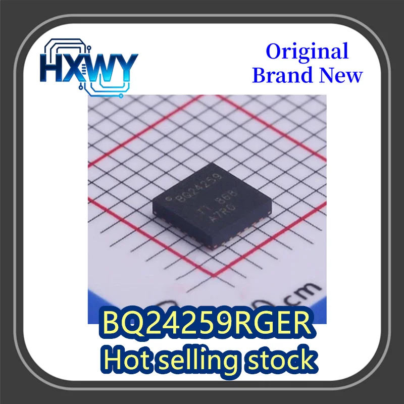 

(5/50 pieces) BQ24195RGER Battery Power Management Chip Silkscreen BQ24195 VQFN24 Electronics Brand New Original