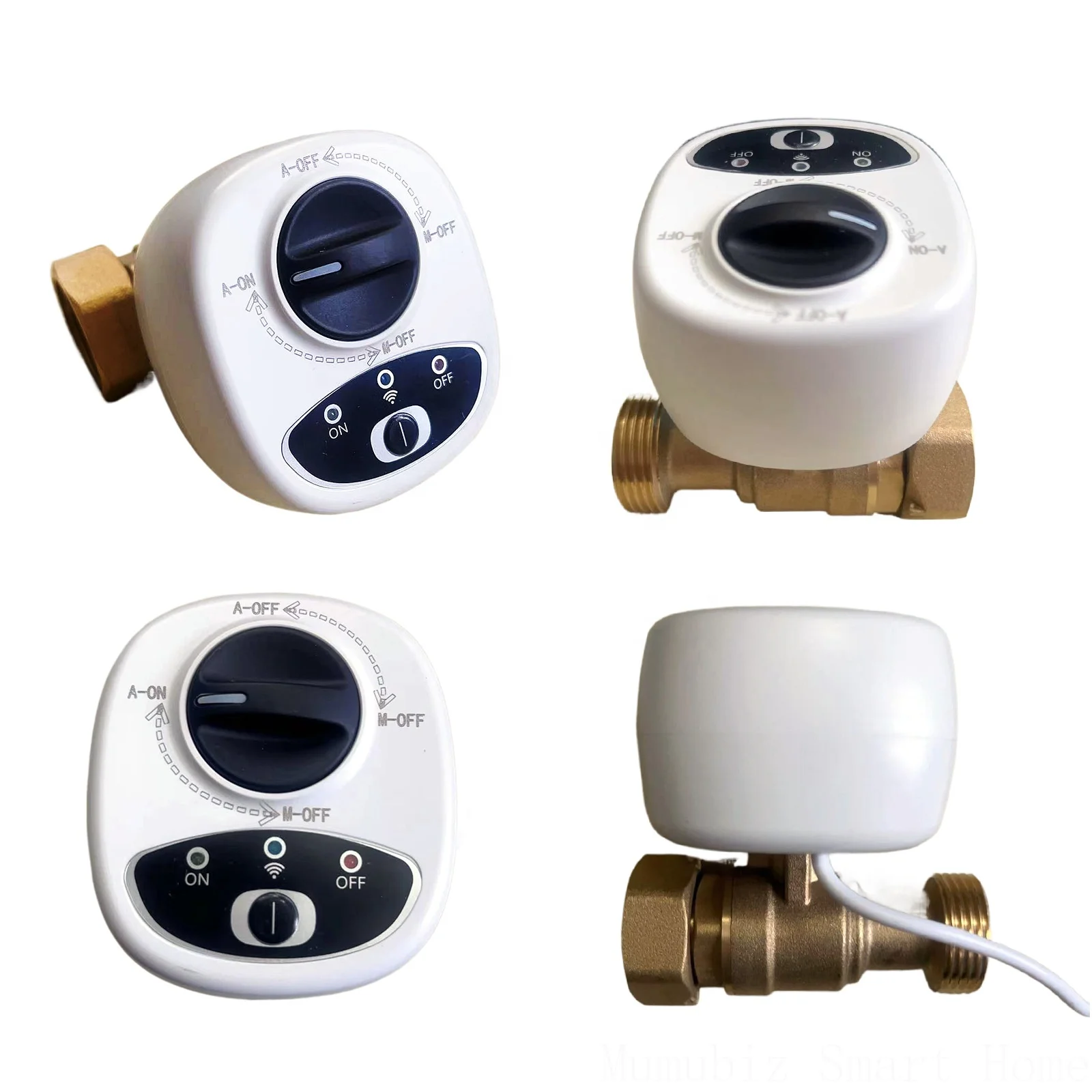 Smart WiFi Water Valve Gas Shutoff for DN15/DN20/DN25 APP Wireless Control Timer Alarm Automation Linkage Valve