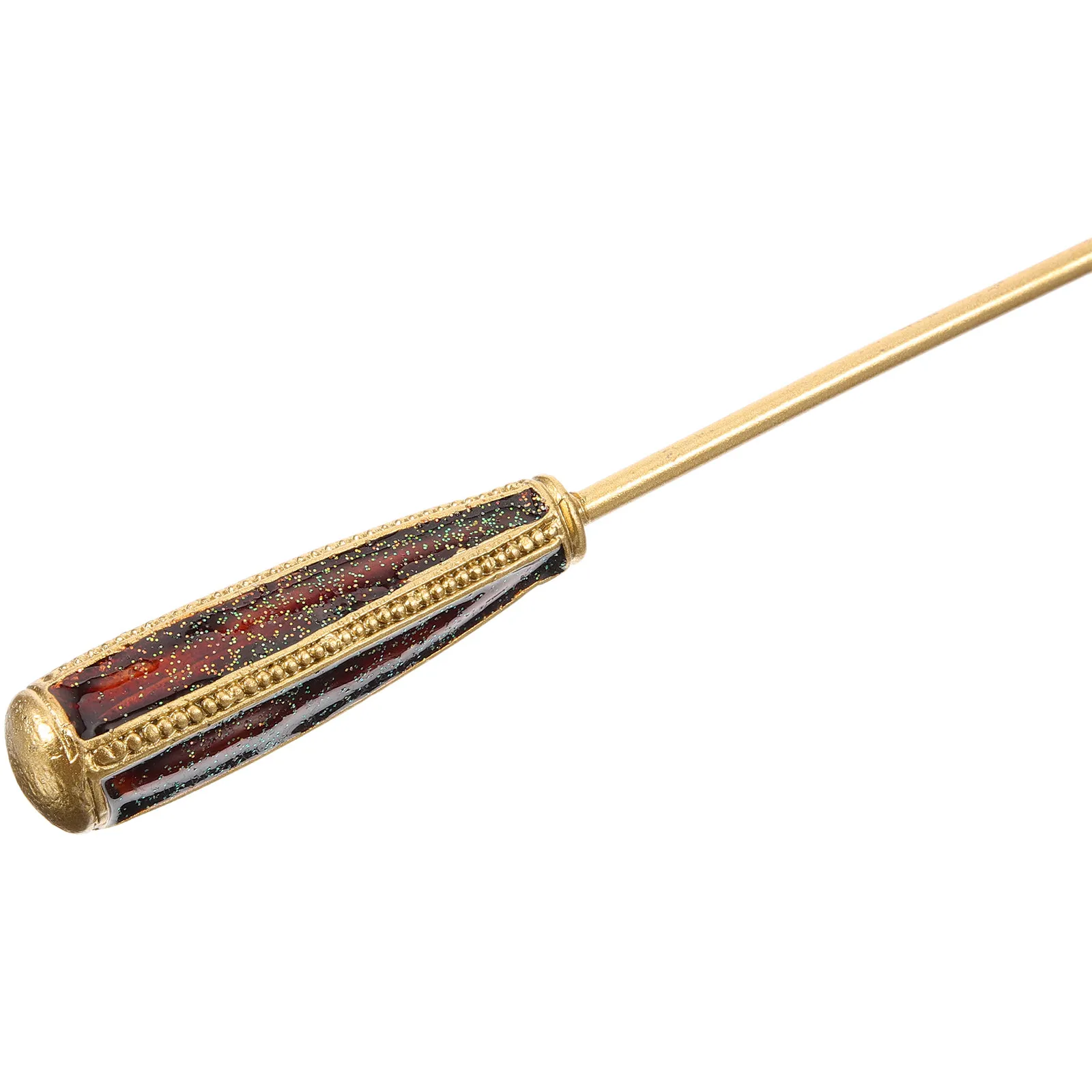 Star Design Zinc Alloy Snuffer Long Handle Extinguish Tool Rhinestone Vintage Home Decor Gift for Lovers