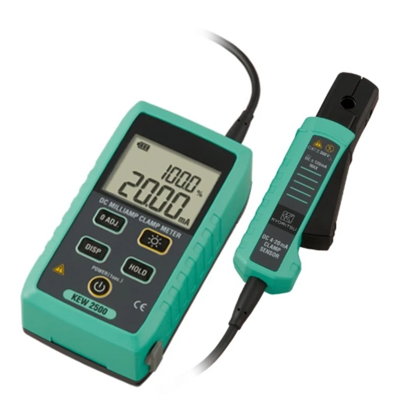 

Kyoritsu KEW 2500 DC MILLI AMP CLAMP METER DC Current Tester 0.01 to 120.0mA