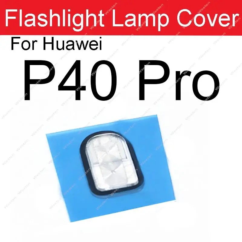 Rear Flash Light Lamp Cover For Huawei P10 P20 P30 P40 Lite E P20 P30 P40 Pro Plus 5G Back Camera Flashlight Lamp Shell Holder