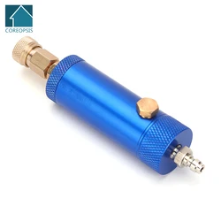 Pump Filter with SAFETY VALVE M10x1 Thread Quick Disconnect 40Mpa 6000psi Water-Oil Separator Air Filtering PCP Air Pumps Parts